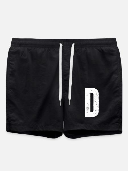 D - Swim Trunks - black
