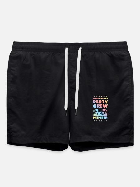 Lloret De Mar Party Crew - Short de bain - noir