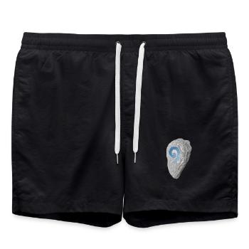 Pierre de foyer - Short de bain - noir - Devant - AI Model Male 185 light (185cm)