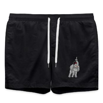 Elephant Wizard Wand - Swim Trunks - black - Front - AI Model Male 185 light (185cm)
