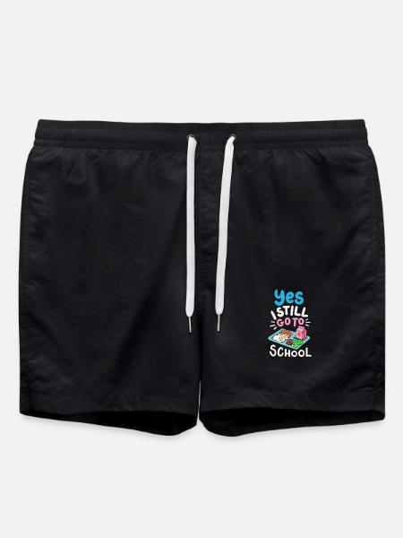 Schule Cafeteria-Crew - Badeshorts - Schwarz