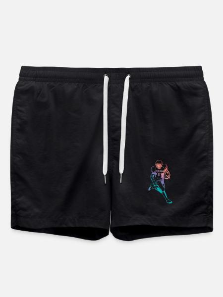 Footballeur - Short de bain - noir