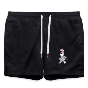Bunny Bowling Boule de bowling - Short de bain - noir - Devant - AI Model Male 185 light (185cm)