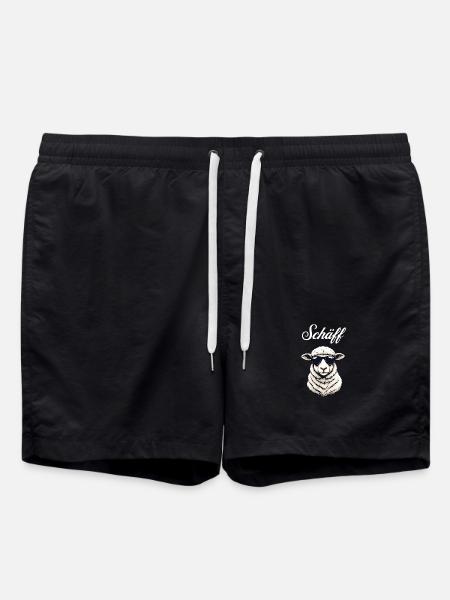 Schäff - Der lässige Chef im Wolle-Look - Swim Trunks - black