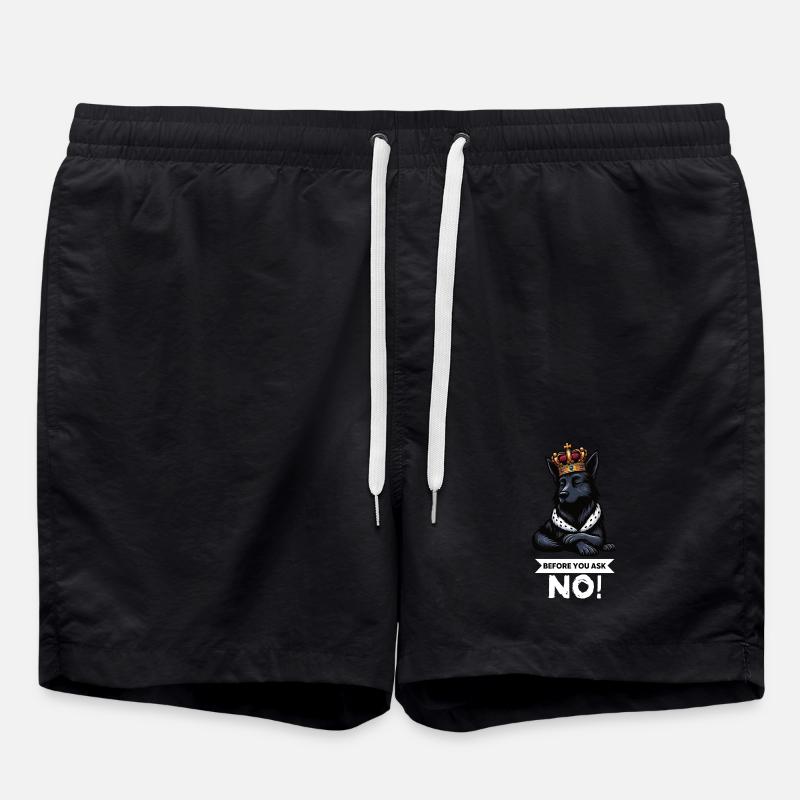 Avant de demander Bergers Noirs - Short de bain - noir