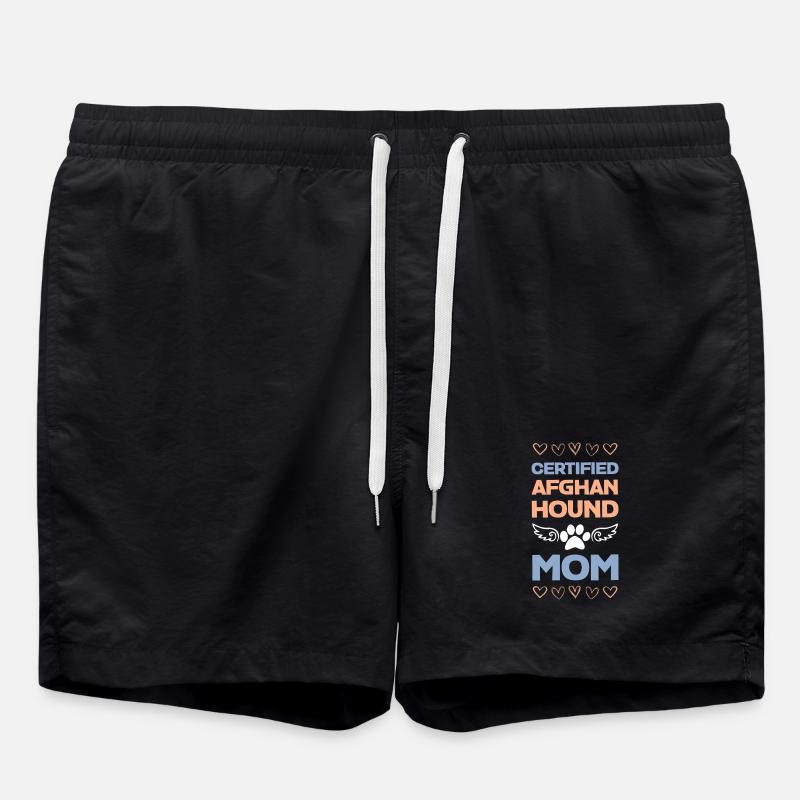Maman de chien afghan certifiée - Short de bain - noir