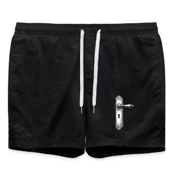 Locksmith - Swim Trunks - black - Front - AI Model Male 185 light (185cm)