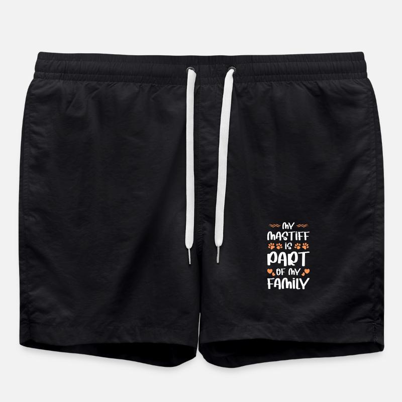 Mastiff - Swim Trunks - black
