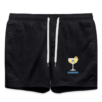 HAIQUIRI  - Badeshorts - Schwarz - Vorne - AI Model Male 185 light (185cm)