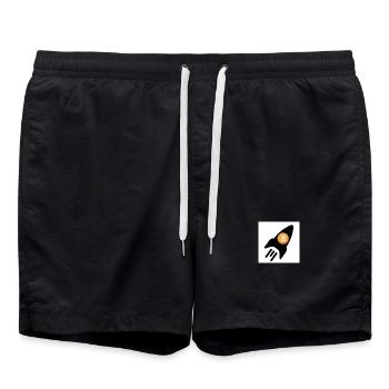 Jens Jensen - Badeshorts - Schwarz - Vorne - AI Model Male 185 light (185cm)