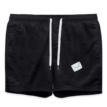 Brief - Badeshorts - Schwarz - Vorne - AI Model Male 185 light (185cm)