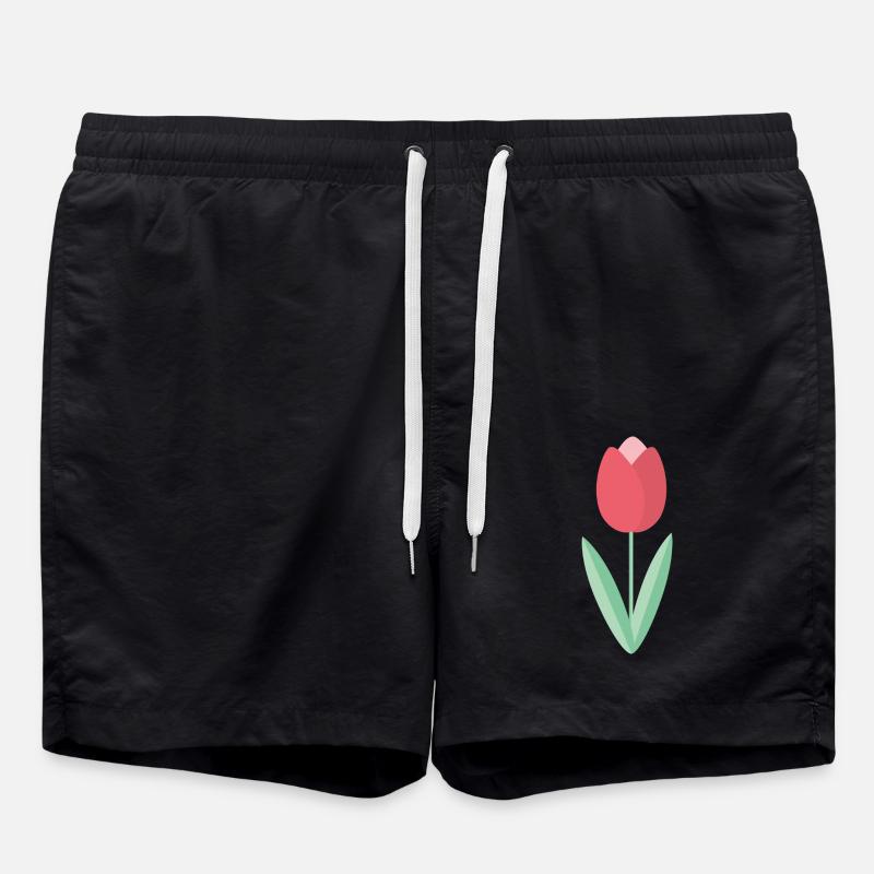 Tulipe - Short de bain - noir