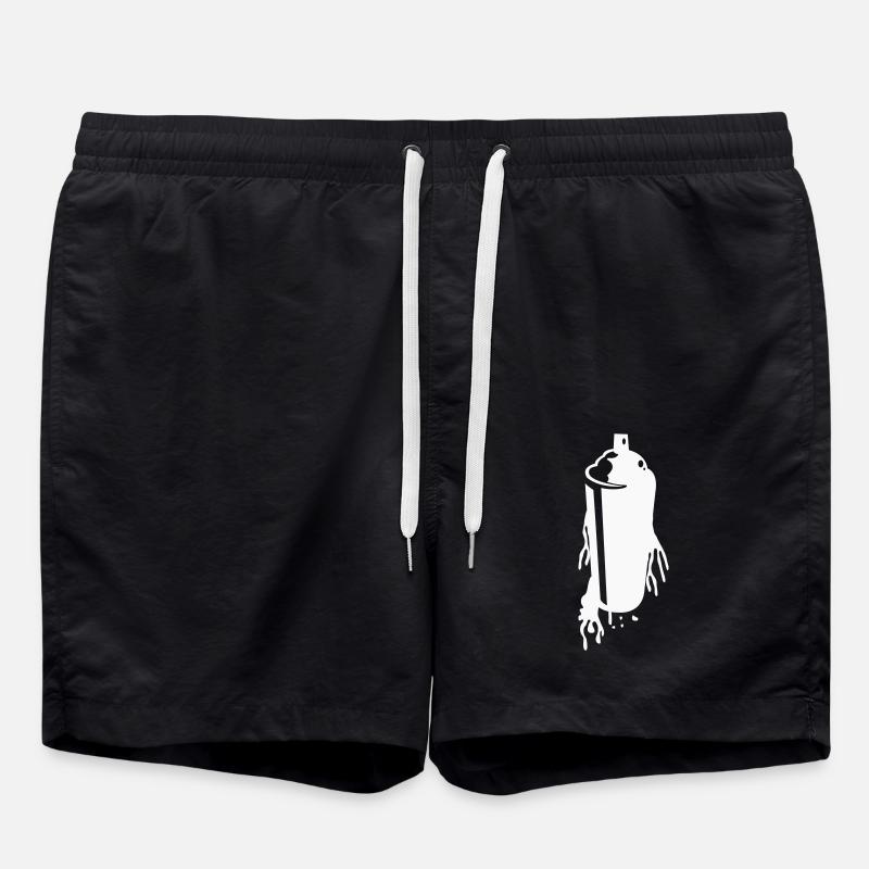 spraydose - Badeshorts - Schwarz