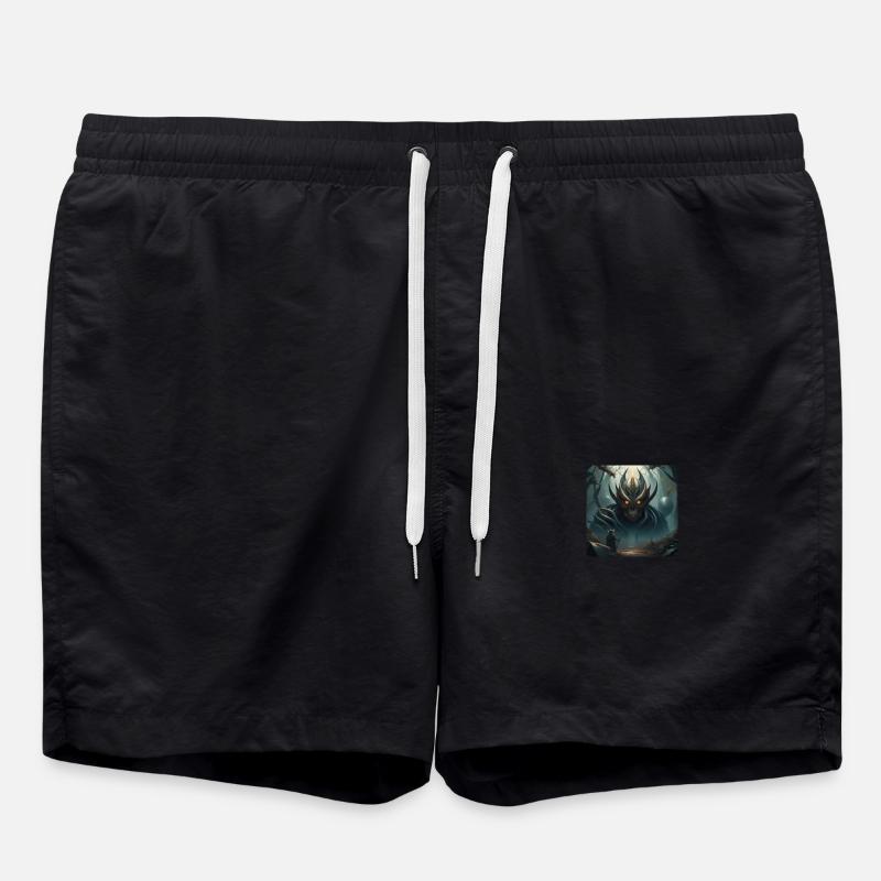 Forest Demon - Badeshorts - Schwarz