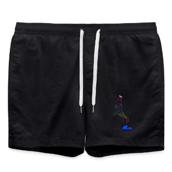 Pride Lifts You Up - Badeshorts - Schwarz - Vorne - AI Model Male 185 light (185cm)