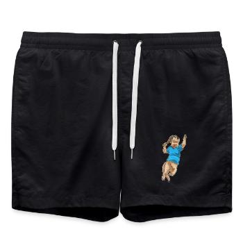 Otter Tennis Rackets - Swim Trunks - black - Front - AI Model Male 185 light (185cm)