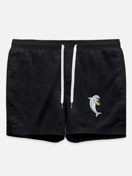 Delfin Taco - Badeshorts - Schwarz