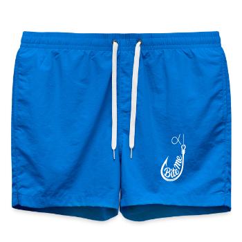 Bite Me Hook Grafik-Tee - Badeshorts - Cobalt blue - Vorne