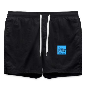 der Wasser Tobi - Badeshorts - Schwarz - Vorne - AI Model Male 185 light (185cm)