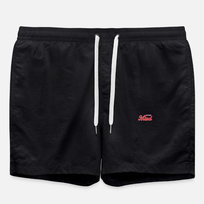 Mama Mind - Badeshorts - Schwarz
