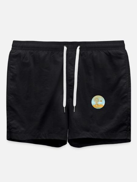 Windmill - Balearic Islands - Swim Trunks - black