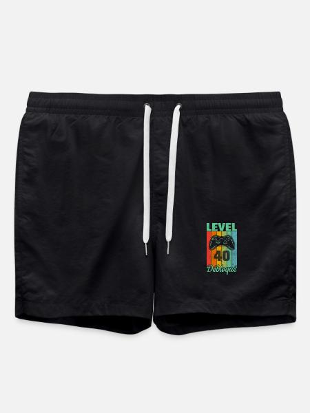 Level 40 unlocked - Swim Trunks - black