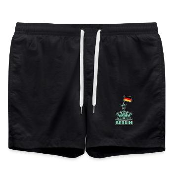 Berlin - Short de bain - noir - Devant - AI Model Male 185 light (185cm)