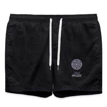 Child of Hecate – Percy Jackson inspired design - Swim Trunks - black - Front - AI Model Male 185 light (185cm)
