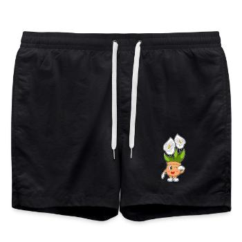 Funny Lily - Swim Trunks - black - Front - AI Model Male 185 light (185cm)