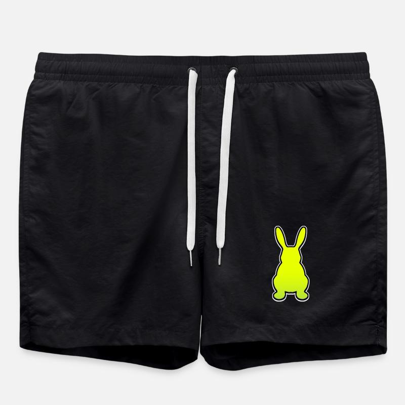 Lapin - Short de bain - noir