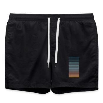 ATMOSPHERE - Badeshorts - Schwarz - Vorne - AI Model Male 185 light (185cm)