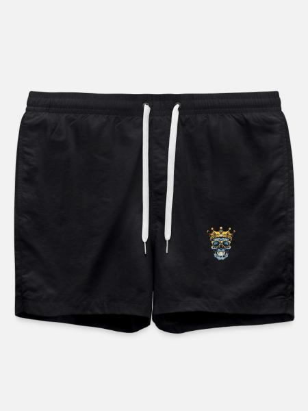 Crâne Roi - Short de bain - noir