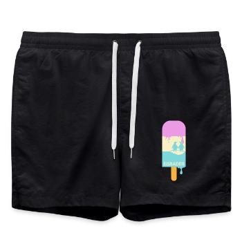 eisbaden healthcare winterbader eisbaden pinguin - Badeshorts - Schwarz - Vorne - AI Model Male 185 light (185cm)