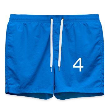 4 - Short de bain - cobalt blue - Devant