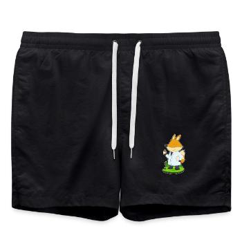 Médecine Fox Doctor - Short de bain - noir - Devant - AI Model Male 185 light (185cm)