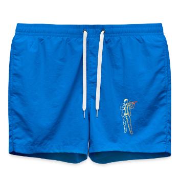 Vintage Violin Players - Swim Trunks - cobalt blue - Front