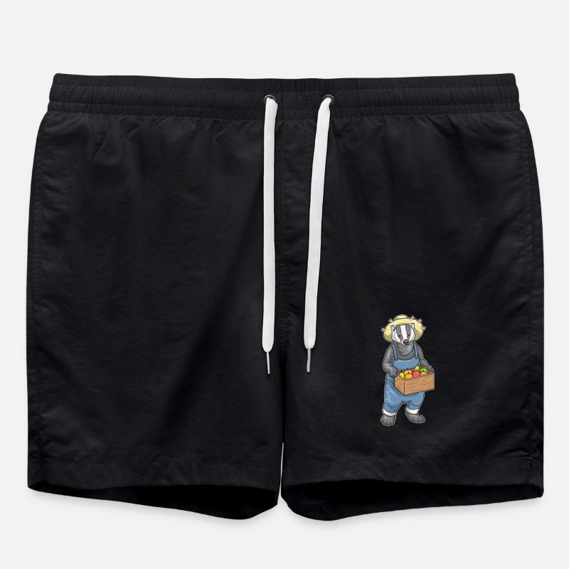 Badger Farmer Fruit - Short de bain - noir