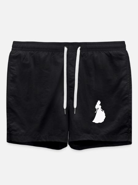 Royal Princess Silhouette - Swim Trunks - black
