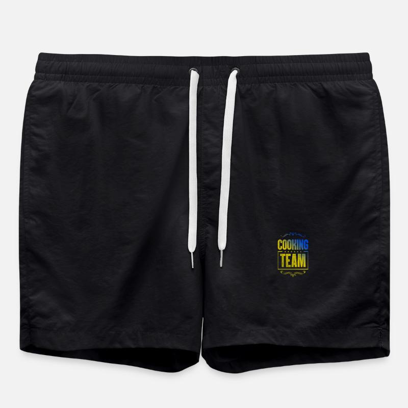 Cooking Crew - Badeshorts - Schwarz
