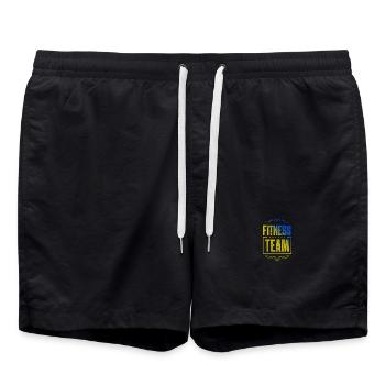 Fitness Crew - Swim Trunks - black - Front - AI Model Male 185 light (185cm)