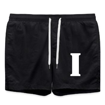 I - Short de bain - noir - Devant - AI Model Male 185 light (185cm)