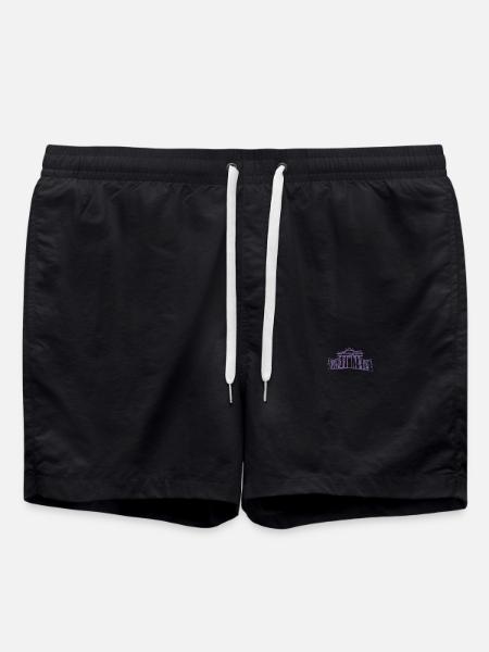 Berlin Brandenburg Gate - Swim Trunks - black