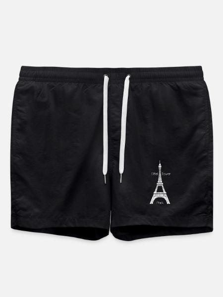 Eiffel Tower (dark) - Short de bain - noir