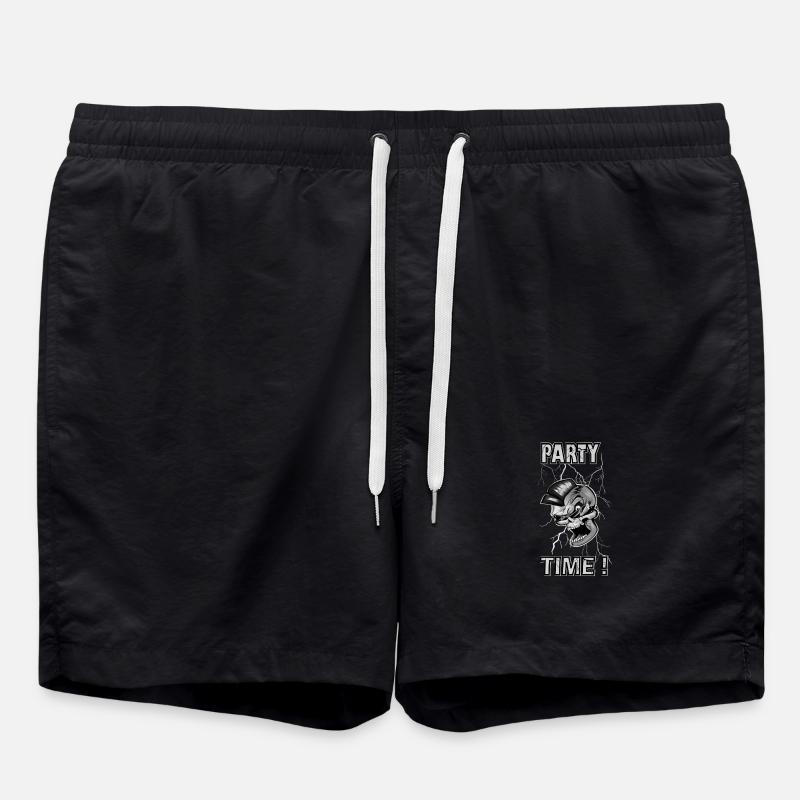 score bw - Swim Trunks - black