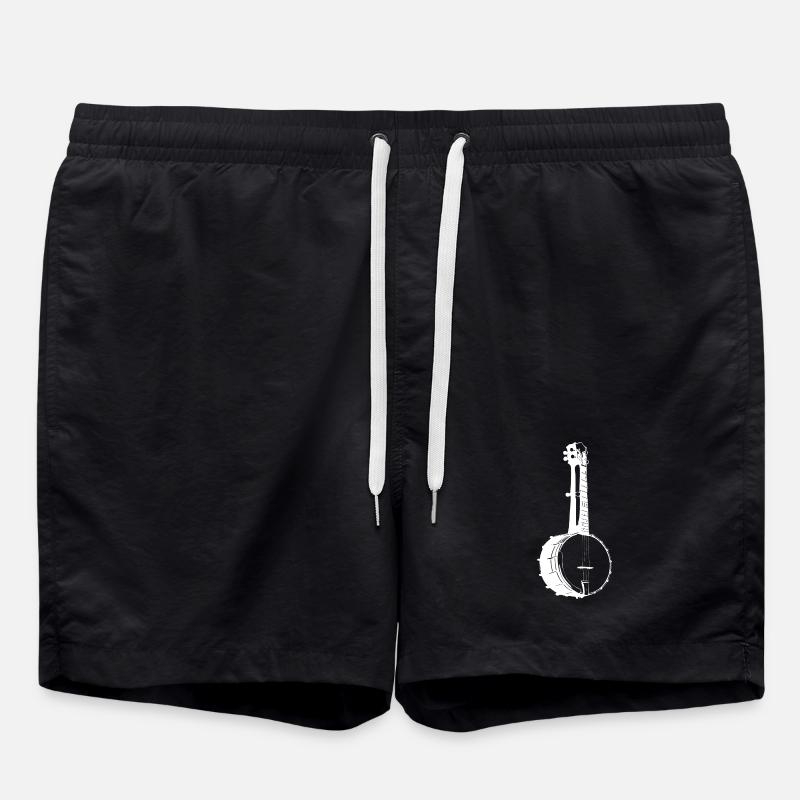 Croquis de banjo - Short de bain - noir
