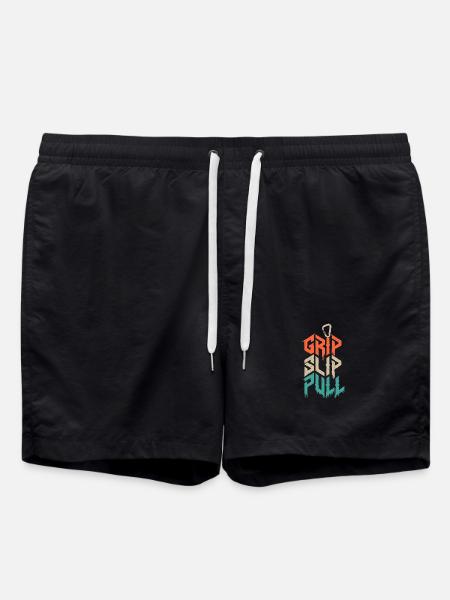 Grip Slip Pull Climbing Grunge - Swim Trunks - black