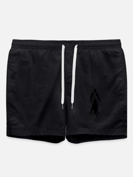Silhouettes of the Surf - Swim Trunks - black