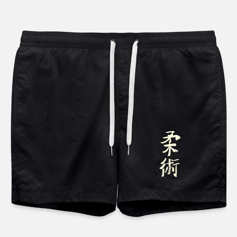 Jiujitsu - japonais - Short de bain - noir