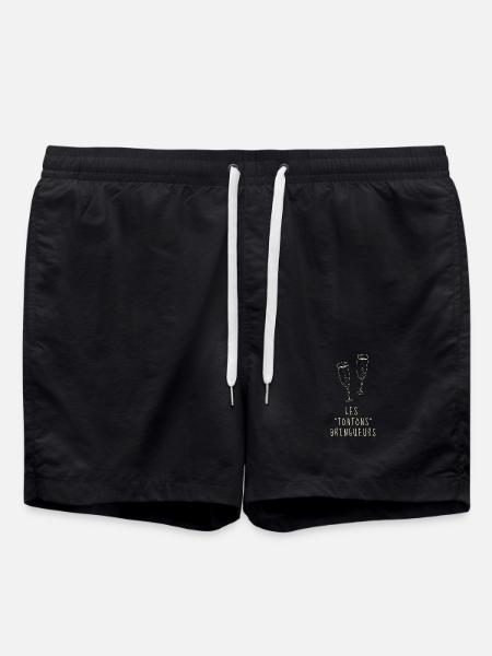 Die Tontons Flingueurs et Bringueurs - Badeshorts - Schwarz