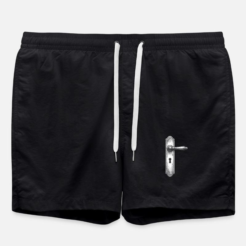 Serrurier - Short de bain - noir